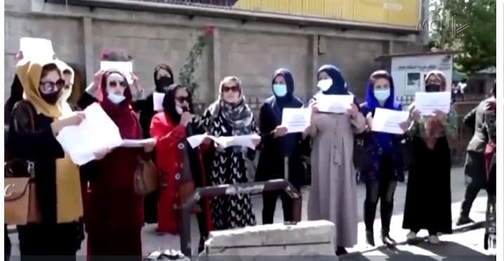 Kabul, gratë ngrihen në protesta (VIDEO)