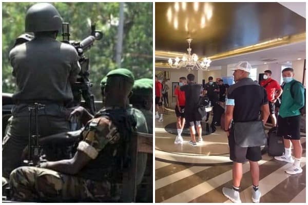 Të shtëna me armë pranë hotelit, anulohet ndeshja për kualifikueset e Botërorit (VIDEO)
