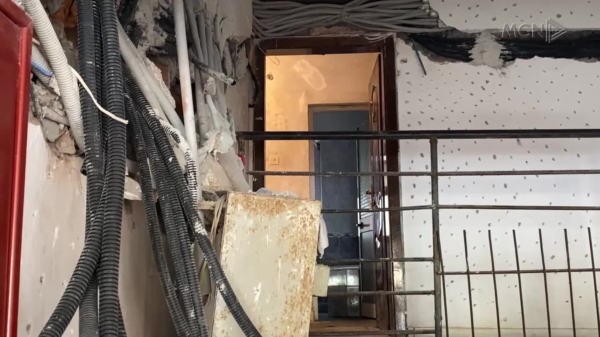Lezhë, digjen 4 apartamente (VIDEO)