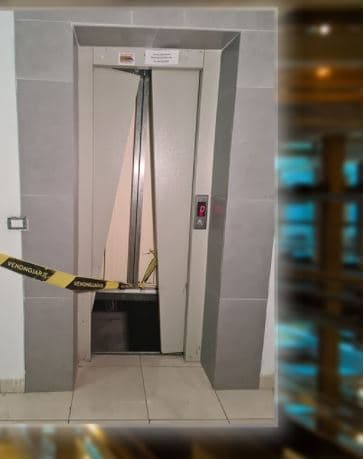 Bie ashensori i një pallati në “Astir”, plagosen dy gra (VIDEO)