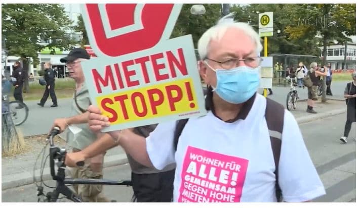 Protesta në Berlin kundër qirave të larta (VIDEO)