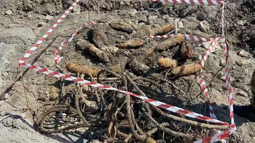 Punimet për portin e Vlorës, gjenden 15 predha të Luftës së Dytë Botërore