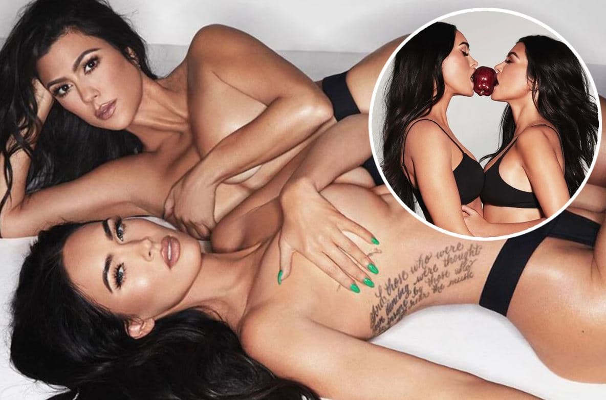 Megan Fox dhe Kortney Kardashian “ndezin” rrjetin me fotot topless