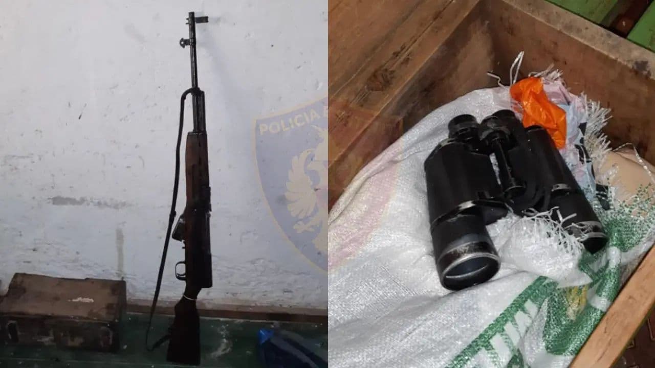 Me armë dhe municion luftarak në banesë, arrestohet 51-vjeçari në Kukës