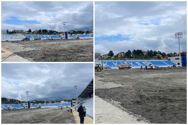 Stadiumi drejt përfundimit, Kukësi publikon pamjet