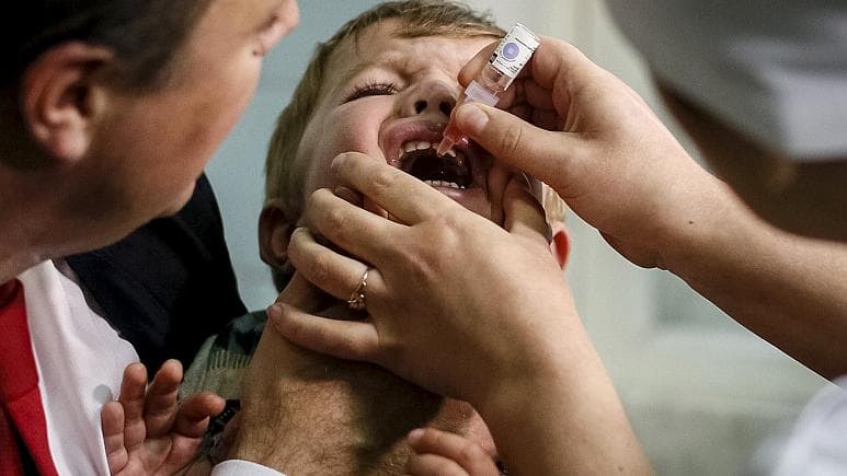 Ukraina konfirmon një rast me poliomielit tek një foshnjë 18-muajshe