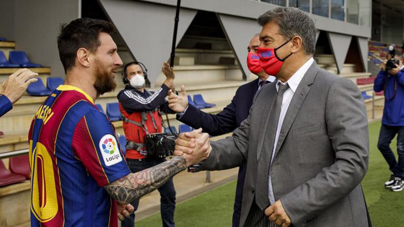 Laporta: Messi donte të qëndronte, por unë prisja që të luante falas