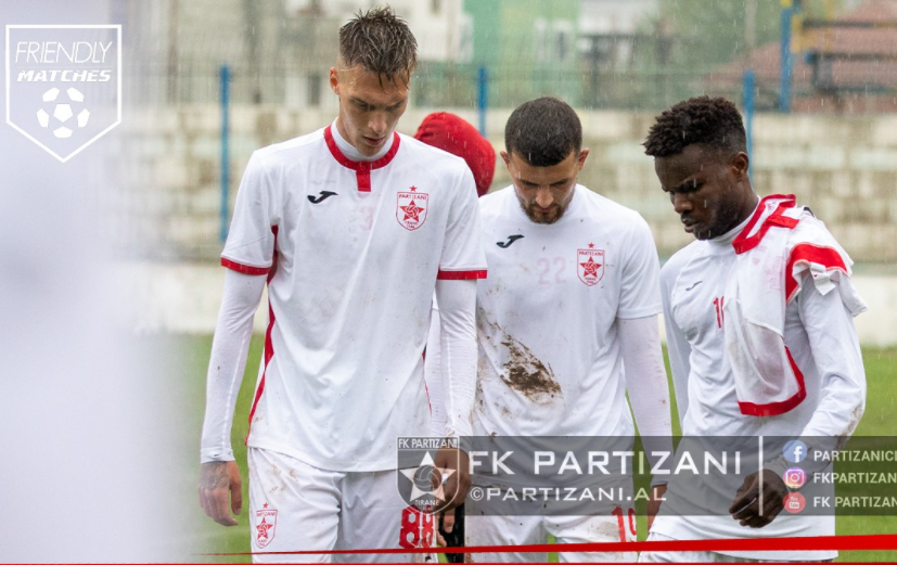 Partizani shkëlqen vetëm një pjesë, miqësorja me Shkëndijën mbyllet në barazim