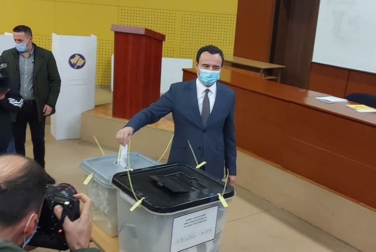   Kryeministri Kurti voton për të parin e Prishtinës: Sot qytetarët përcaktojnë se kush do të vendosë