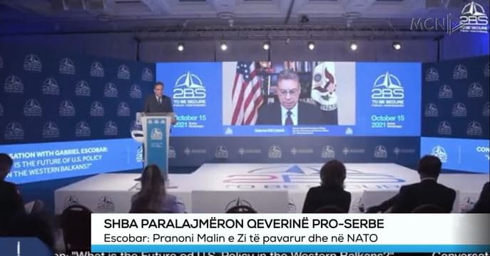 SHBA paralajmëron qeverinë pro-serbe / Escobar: Pranoni Malin e Zi të pavarur dhe në NATO
