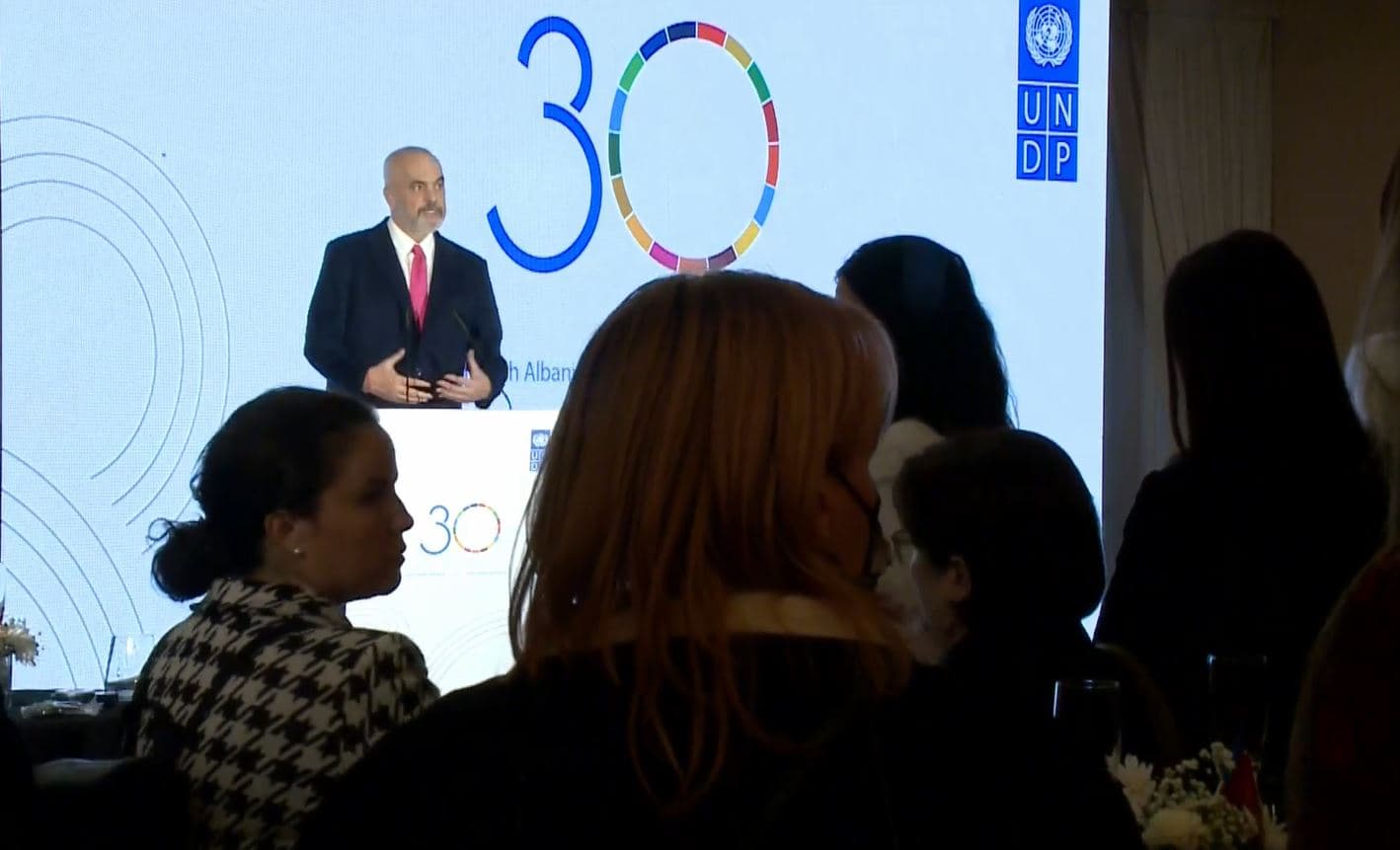 30-vjetori i UNDP-së në Shqipëri/ Rama: I pranishëm në çastet tona më kritike