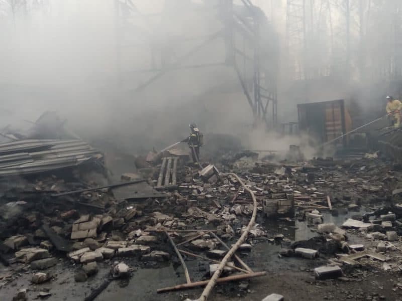 Zjarr në një fabrikë në Rusi, 16 të vdekur