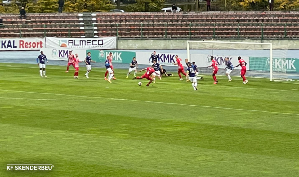 Dinamo rikthehet te fitorja, 1 gol fundos Skënderbeun