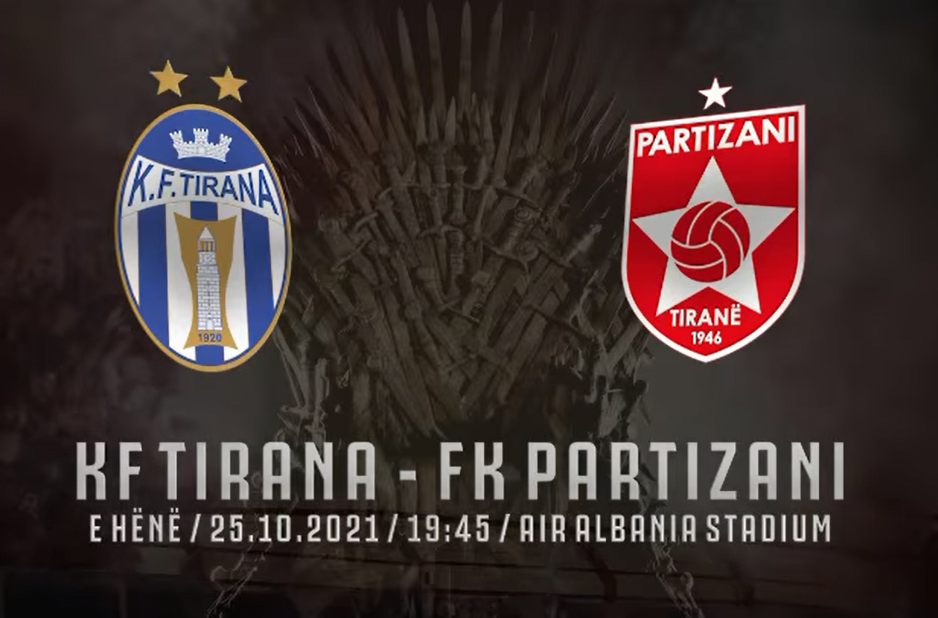 Sot luhet derbi i kryeqytetit, si pritet të rreshtohen Tirana dhe Partizani