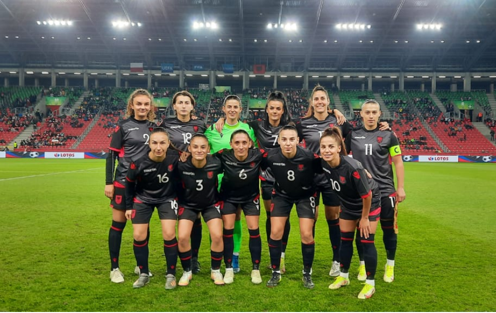 Eliminatoret e Botërorit për femra, Shqipëria mposhtet nga Polonia në transfertë