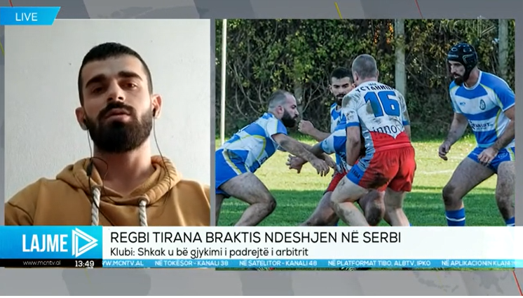Regbi Tirana braktisi ndeshjen në Serbi, Penxho: Gjykim i padrejtë, shmangëm sherrin e madh (VIDEO)