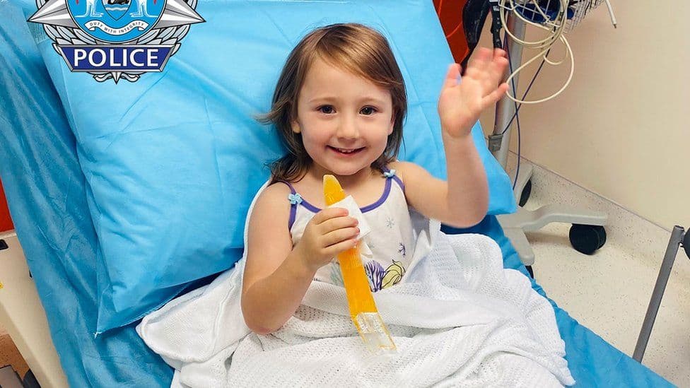 Gjendet pas 18 ditësh, 4-vjeçarja australiane e zhdukur në pyll