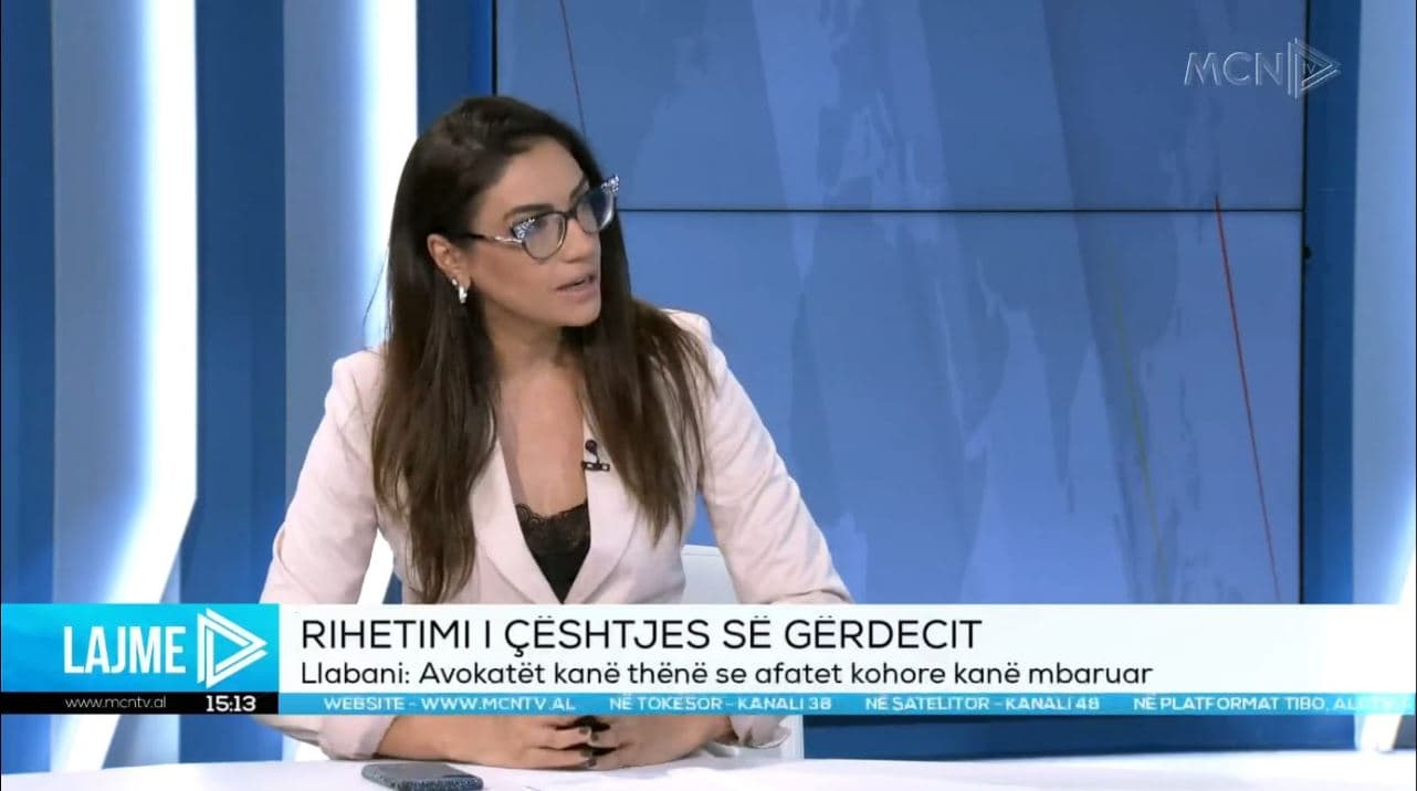 “Gërdeci”, Llabani: Mediu pretendon se procesi është inskenuar politikisht (VIDEO)