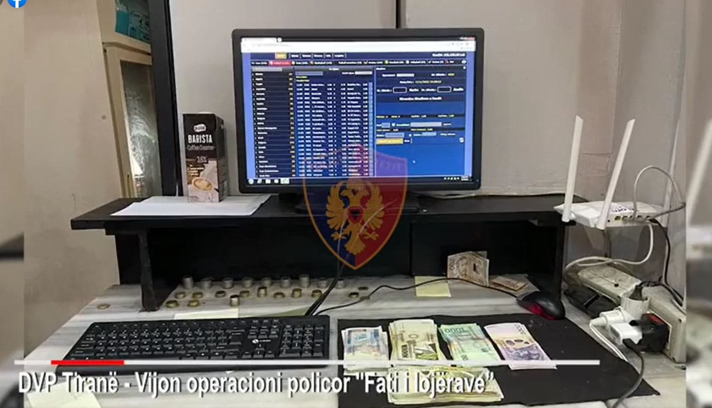 Goditen tre raste të lojërave të fatit në Tiranë/ Konfiskohen 5 milionë lekë, arrestohen pesë persona