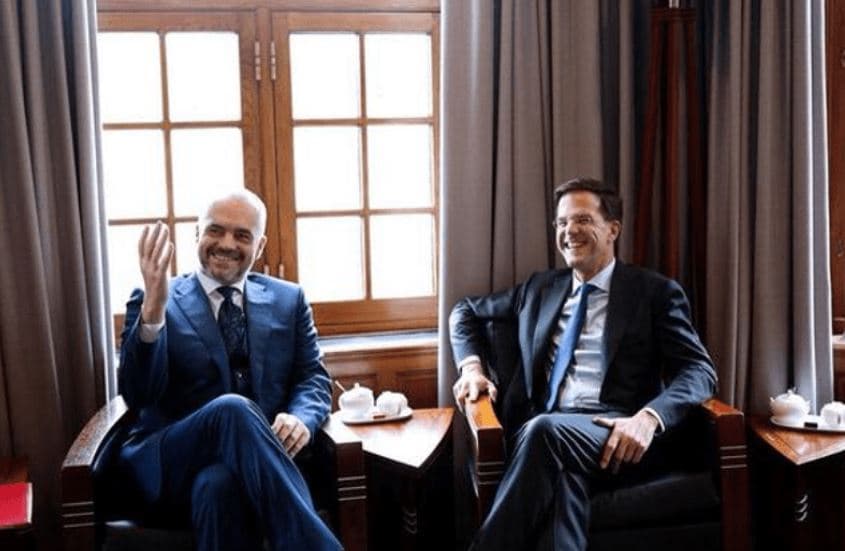  Kryeministri holandez Mark Rutte viziton sot Tiranën