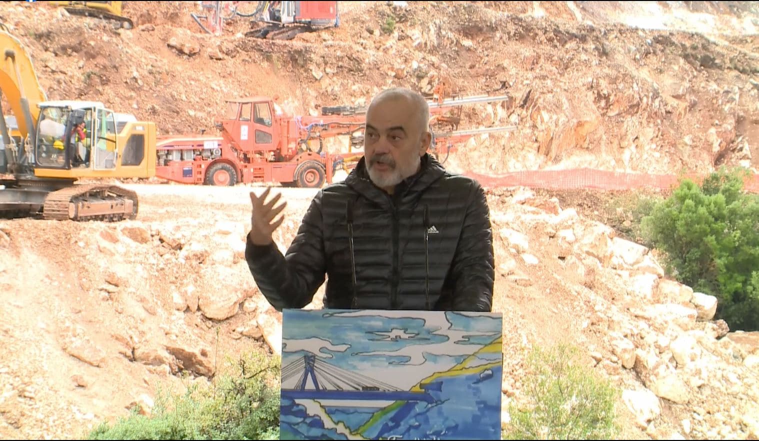         Nisja e punimeve të “Tunelit të Llogarasë”/ Rama: Projekti do të sjellë zhvillim ekonomik dhe turistik