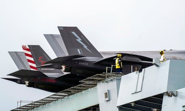Avioni britanik F35 rrëzohet në Mesdhe