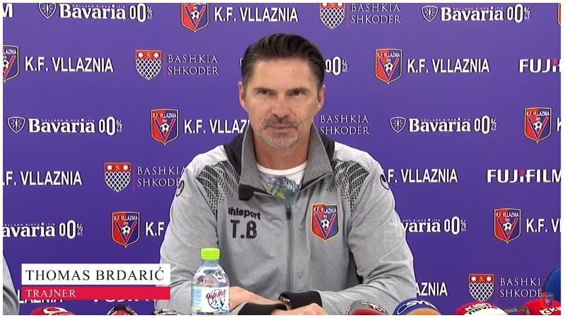Brdaric fton tifozët në stadium: E presim me padurim ndeshjen ndaj Laçit