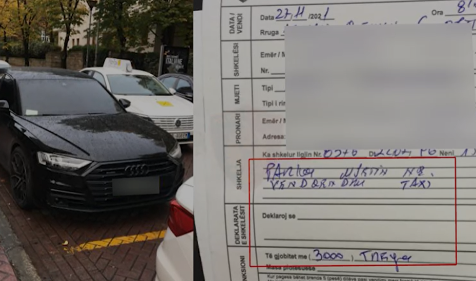 Trafiku në Tiranë, policia: Shkak, parkimet e gabuara dhe papërgjegjshmëria e shoferëve!
