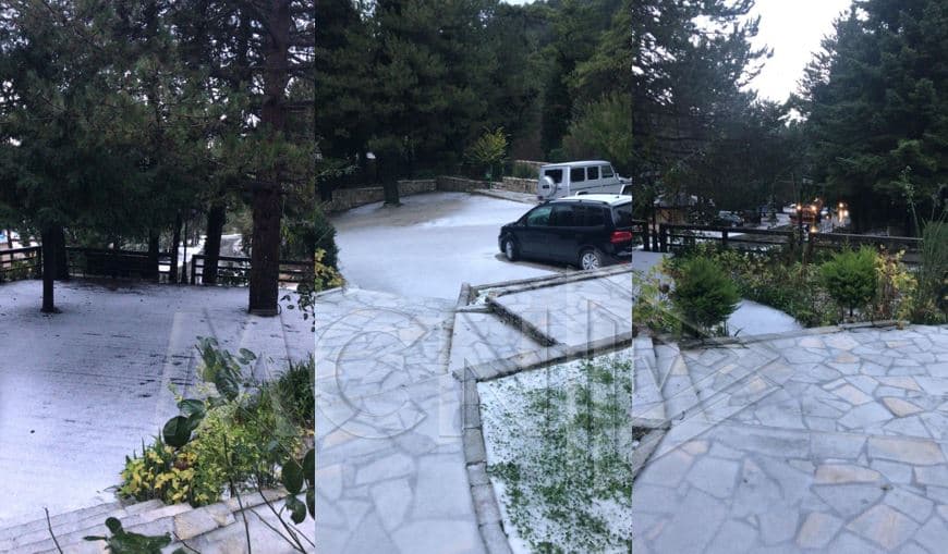 Reshjet e dëborës zbardhin Llogaranë dhe Qafën e Thanës, nuk raportohen probleme