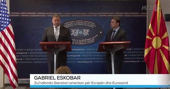 Escobar: Maqedonia e Veriut meriton të jetë në BE (VIDEO)