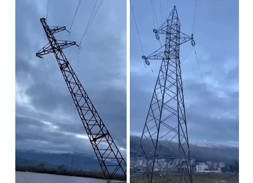 Moti i keq/ Disa zona të Gjirokastrës pa energji elektrike (VIDEO)