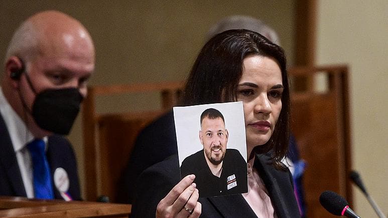 Dënohet me 18 vite burg bashkëshorti i udhëheqëses së opozitës bjelloruse