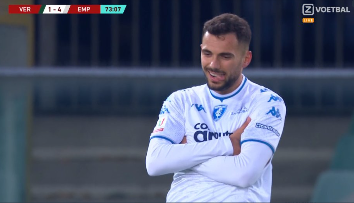 Spektakël me 7 gola, Bajrami tund rrjetën dhe kualifikon Empolin në Kupë (VIDEO)