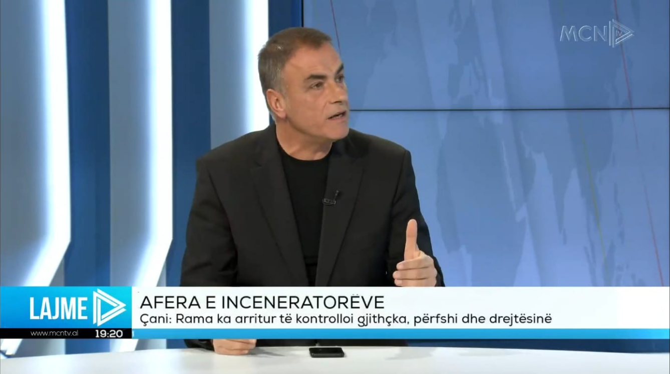 Afera e inceneratorëve, Çani: Butonat e SPAK i lëviz Rama (VIDEO)