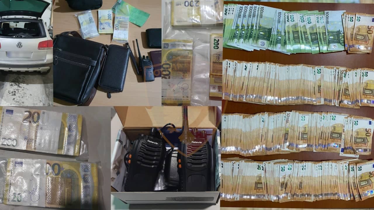 Sekuestrohen mbi 127 mijë euro të padeklaruara, nën hetim dy rumunë e një shqiptar