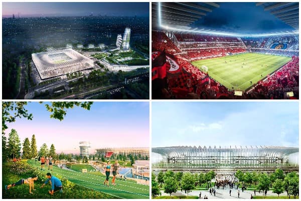 Milani dhe Interi me stadium të ri, zbulohet projekti fitues