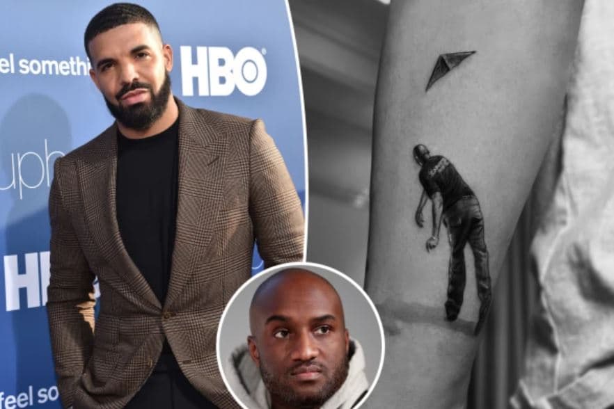 Drake “gdhend” në trup Virgil Abloh