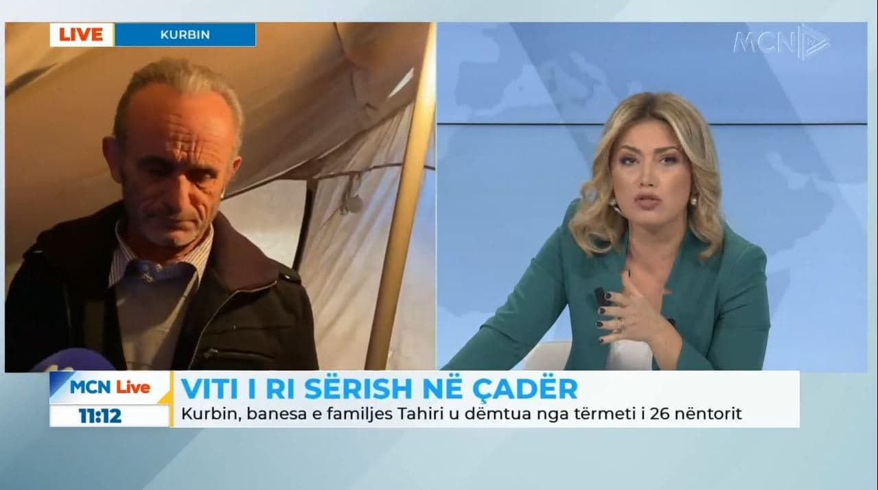 Viti i Ri sërish në çadër, banesa e familjes Tahiri u shkatërrua nga tërmeti i 26 nëntorit
