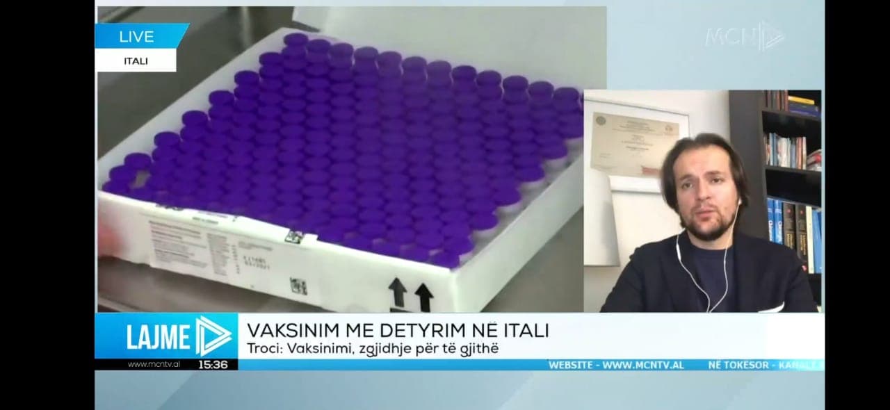 Troci: Shumica e atyre që përfundojnë në terapi intensive janë të pavaksinuar (VIDEO)