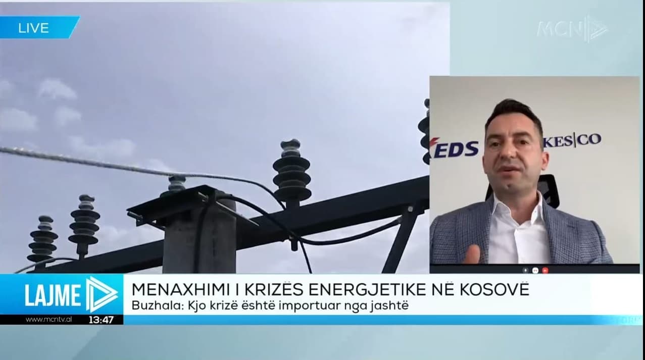 Kriza energjetike në Kosovë/ Buzhala: Po importojmë më shumë se gjysmën e energjisë elektrike