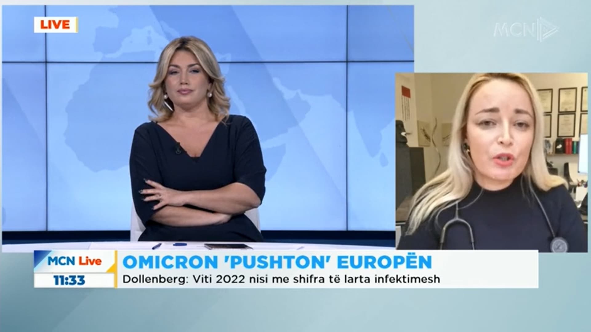Omicron pushton Evropën/ Dollenberg: Më pak infektues, vaksina mbetet shpëtim (VIDEO)