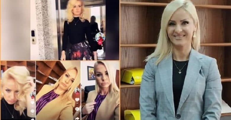 Sfilatë në TIK-TOK në ambientet e Gjykatës/ Gjyqtarja e Elbasanit "dënohet" me pagë minimale për 6 muaj