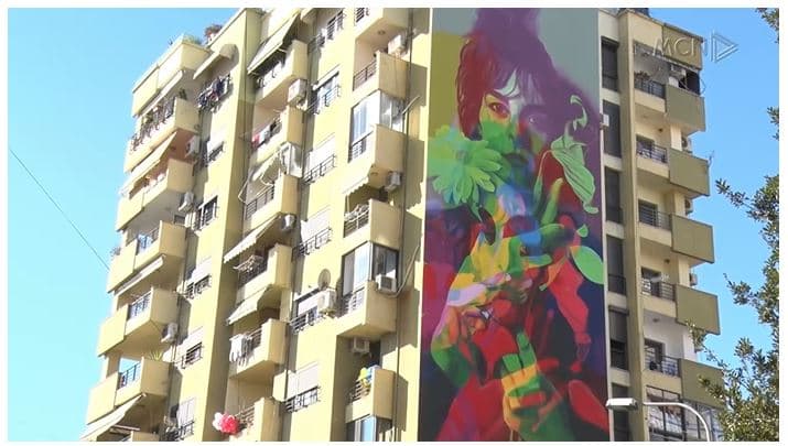 Dy prej 100 muraleve më të mira në botë ndodhen në Tiranë (VIDEO)