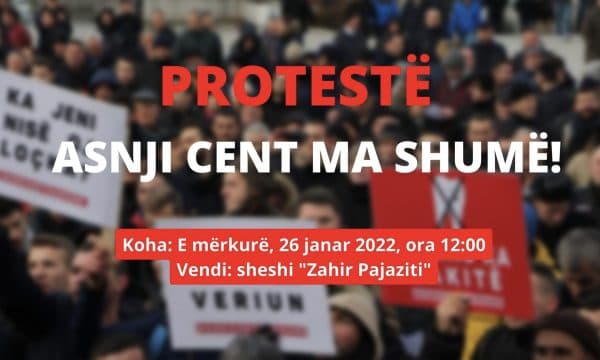 “Asnjë cent ma shumë”/ Sot në Kosovë protestohet kundër shtrenjtimit të energjisë elektrike