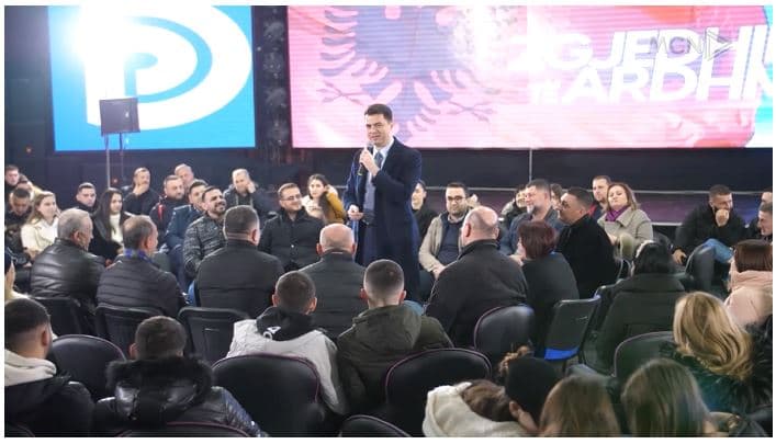 Rushaj rishfaqet në krah të Bashës, kreu i PD: Na mungoi, por kthehet me energji të reja (VIDEO)