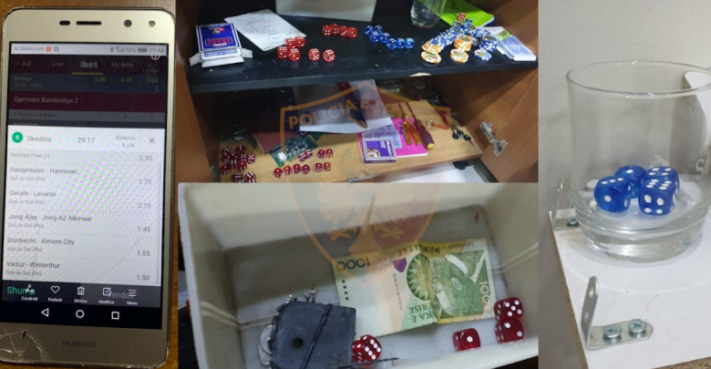 Poker në lokal, arrestohet pronari dhe procedohen 10 klientë