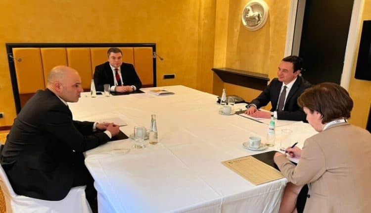 Kurti takon homologun maqedonas, e njeh me arritjet e Kosovës, i kujton marrëveshjet