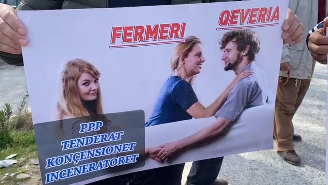 “Mos u tallni me fshatin!”/ Fermerët protestojnë për çmimin e naftës, kërkojnë subvencione (VIDEO)