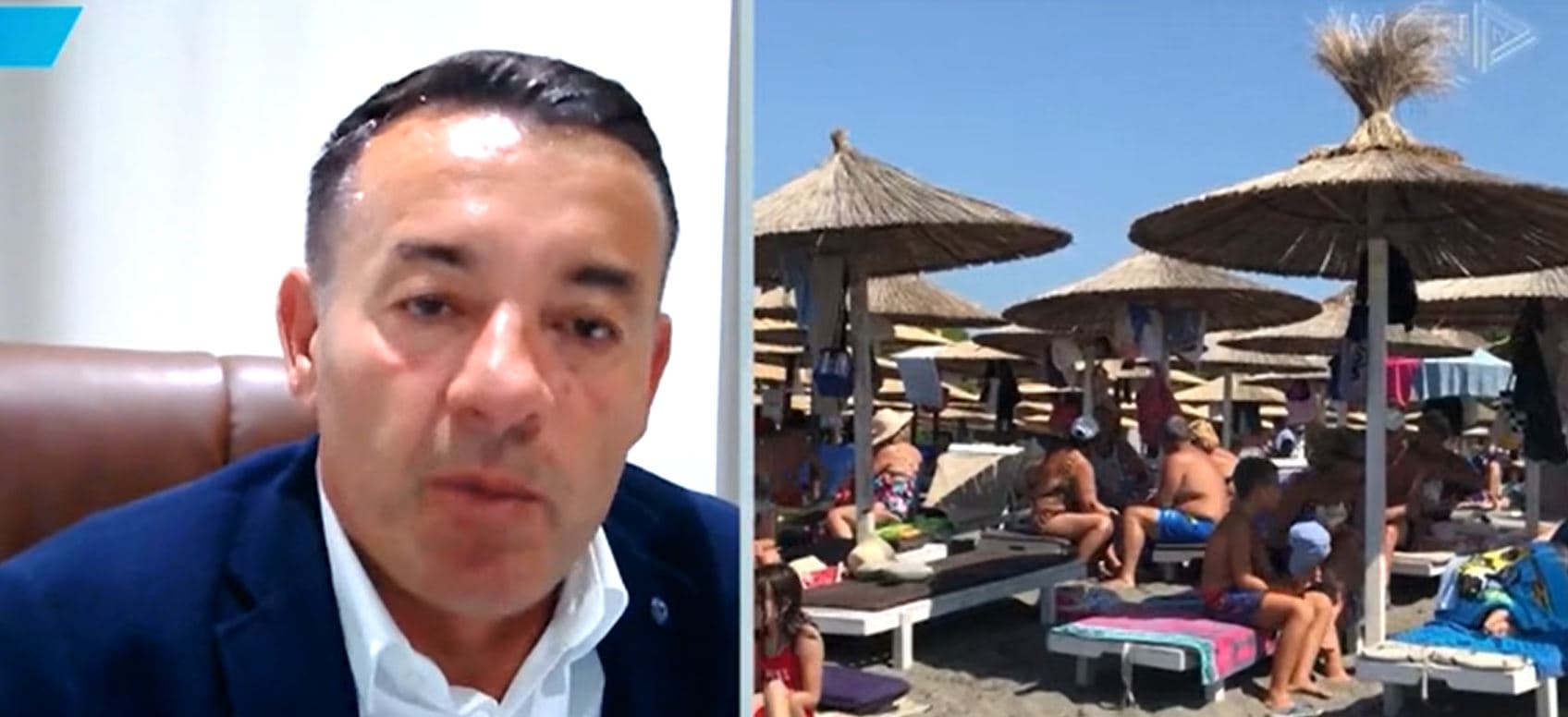 Bedinaj: Ndarja e stacioneve të plazhit më herët këtë vit, 40% duhet të jenë publike (VIDEO)