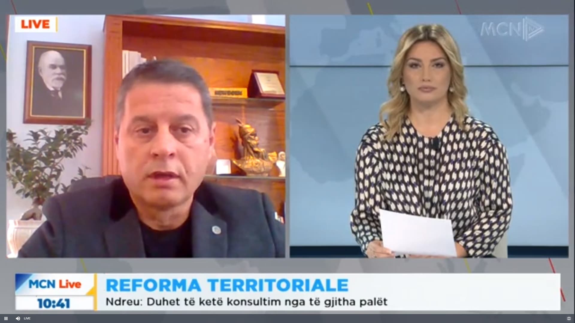 Reforma Territoriale/ Ndreu: Nuk mund të shkatërrohet sistemi administrativ lokal për qejf të një partie, duhet vlerësim real (VIDEO)